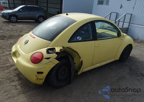 2001 Volkswagen New Beetle Gl z USA, uszkodzony, nr VIN 3VWBS21C91M419726